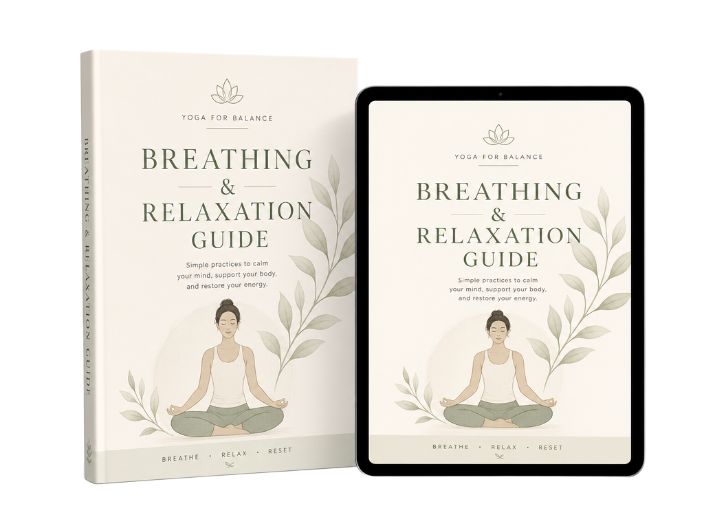 BONUS 3 — Breathing & Relaxation Guide mockup